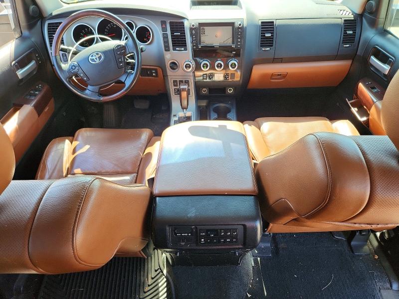 2011 Toyota Sequoia VIN 5TDDY5G10BS051794 COPART salvage auction — FRONT END, Ny - Mv-907A Salvage Certificate, sold $4,500 on 2026-07-08 (photo 8)