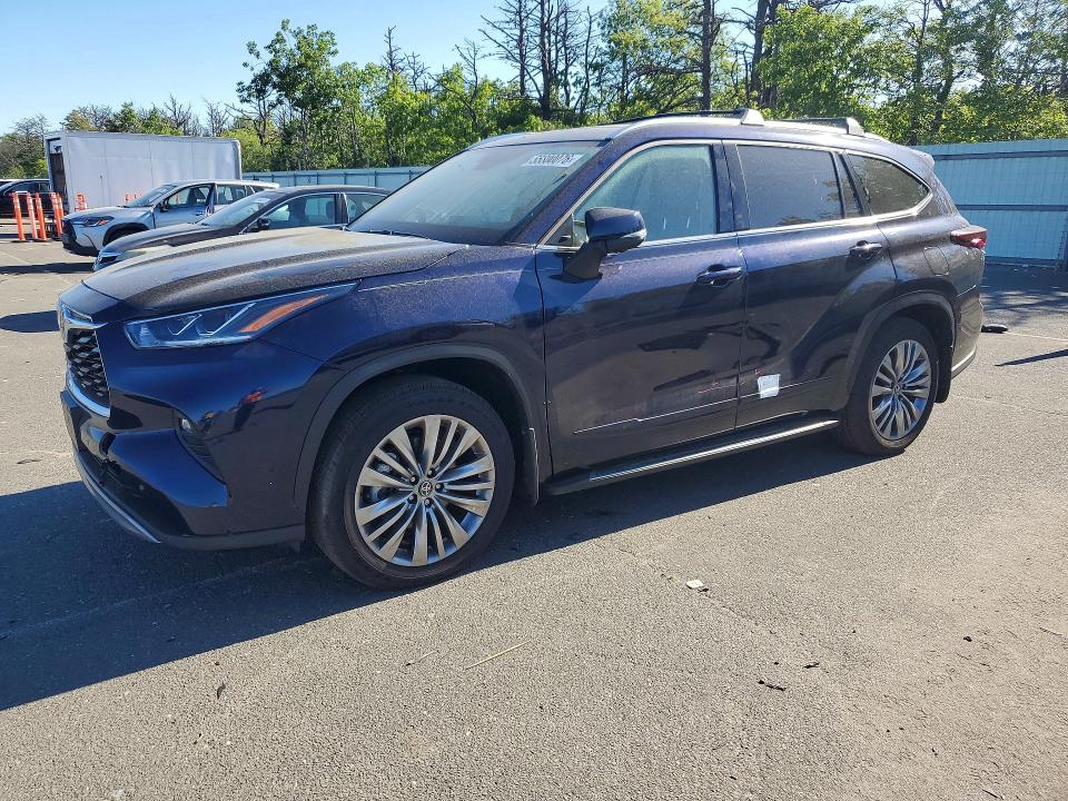 2026 Toyota Highlander VIN 5TDKDRBH9TS598045 COPART salvage auction — WATER/FLOOD, Ny - Mv907A-Flood Salvage, sold $80 on 2026-07-29 (photo 1)