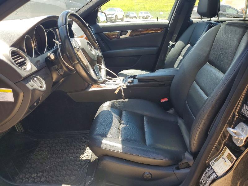 2013 Mercedes-benz C-klasse VIN WDDGF8AB1DA759595 COPART salvage auction — FRONT END, Oh - Certificate Of Title, sold $600 on 2026-07-08 (photo 7)