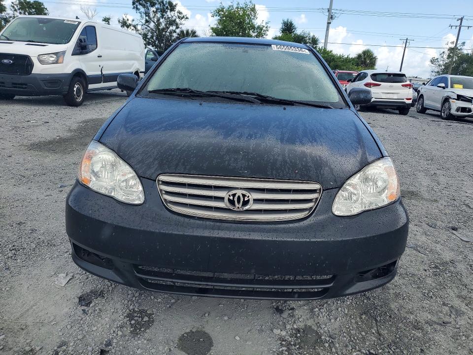 2003 Toyota Corolla VIN JTDBR32E030044562 COPART salvage auction — REAR END, Fl - Certificate Of Destruction, sold $650 on 2026-07-28 (photo 5)