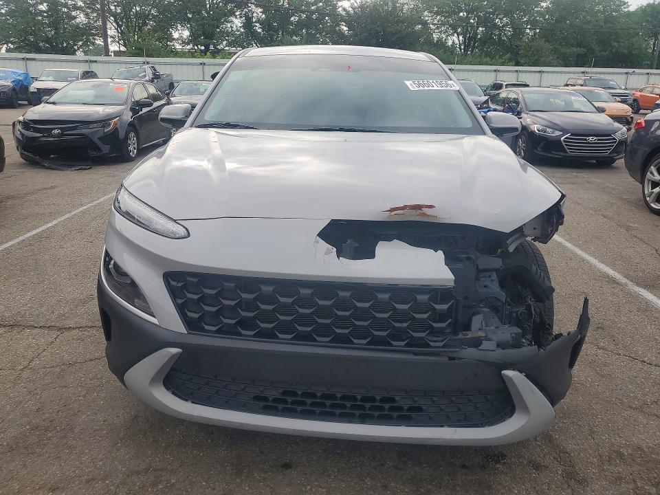 2022 Hyundai Kona VIN KM8K22AB0NU776073 COPART salvage auction — FRONT END, Oh - Certificate Of Title (P), sold $6,200 on 2026-07-29 (photo 5)