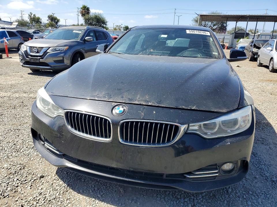 2016 BMW 4er VIN WBA4A9C58GG508497 COPART salvage auction — FRONT END, Tx - Dis/Dlr/Exp Only Clean Title, sold $2,600 on 2026-08-21 (photo 5)