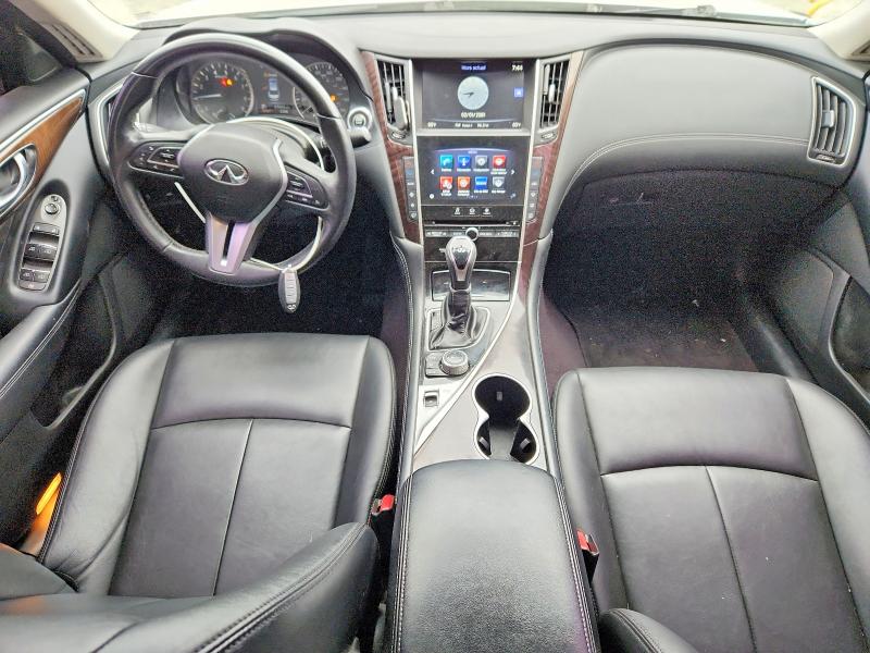 2019 Infiniti Q50 VIN JN1EV7APXKM519194 COPART salvage auction — REAR END, CA - SALVAGE CERTIFICATE, sold $4,550 on 2026-07-02 (photo 8)