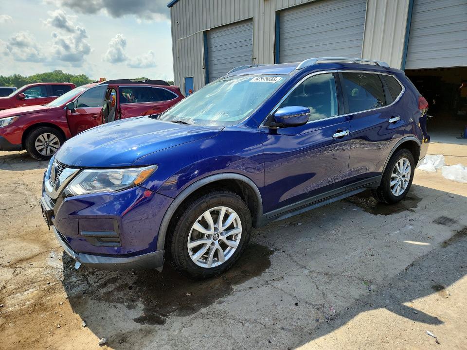 2018 Nissan Rogue VIN KNMAT2MT2JP507678 COPART salvage auction — NORMAL WEAR, Tn - Cert Of Title-Rebuilt Vehicle, sold $2,450 on 2026-07-07 (photo 1)