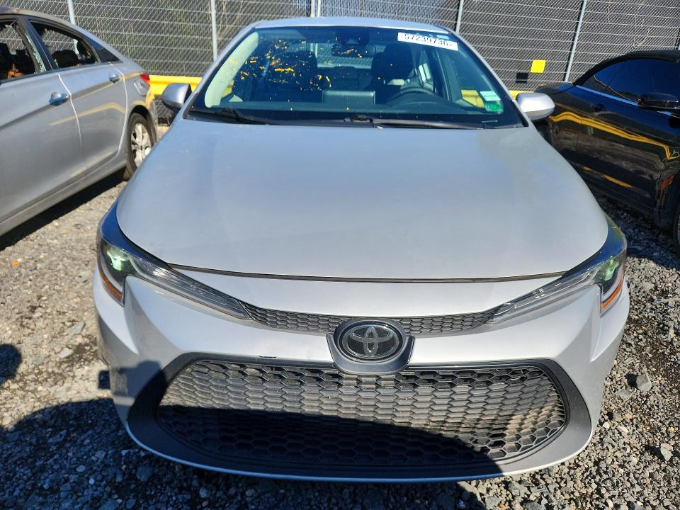 2021 Toyota Corolla VIN 5YFEPMAE8MP264596 COPART salvage auction — REAR END, Md - Cert Of Salvage > 75% Damage, sold $4,050 on 2026-07-31 (photo 5)
