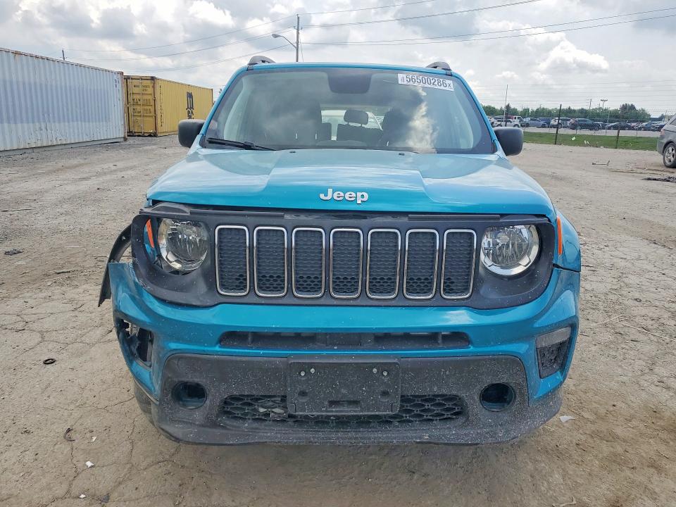 2019 Jeep Renegade VIN ZACNJBAB8KPK53124 COPART salvage auction — REAR END, In - Cert Of Title-Salvage Title, sold $125 on 2026-07-28 (photo 5)