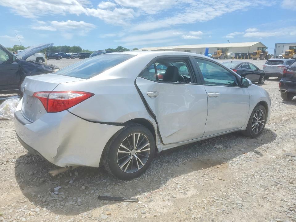 2016 Toyota Corolla VIN 5YFBURHE5GP435971 COPART salvage auction — SIDE, Tn - Salvage Certificate, sold $5,600 on 2026-07-07 (photo 3)