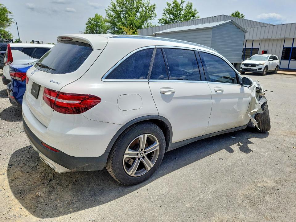 2018 Mercedes-benz Glc VIN WDC0G4KB6JV057299 COPART salvage auction — FRONT END, Wv - Certificate Of Title, sold $3,700 on 2026-07-16 (photo 3)
