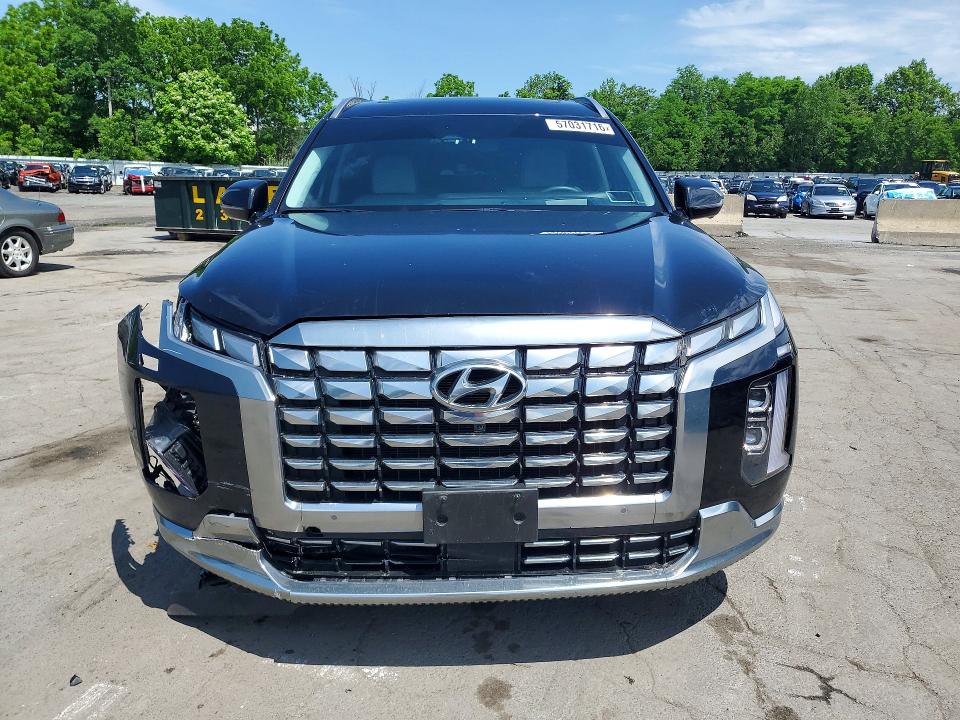 2025 Hyundai VIN KM8R7DGE8SU950884 COPART salvage auction — FRONT END, Ny - Mv-907A Salvage Certificate, sold $12,100 on 2026-07-14 (photo 5)