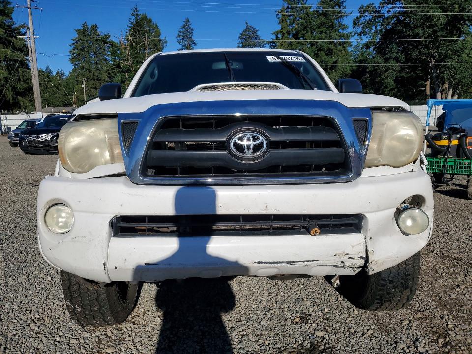 2008 Toyota Tacoma VIN 5TEUU42N58Z528005 COPART salvage auction — FRONT END, Wa - Bill Of Sale, sold $5,600 on 2026-07-07 (photo 5)