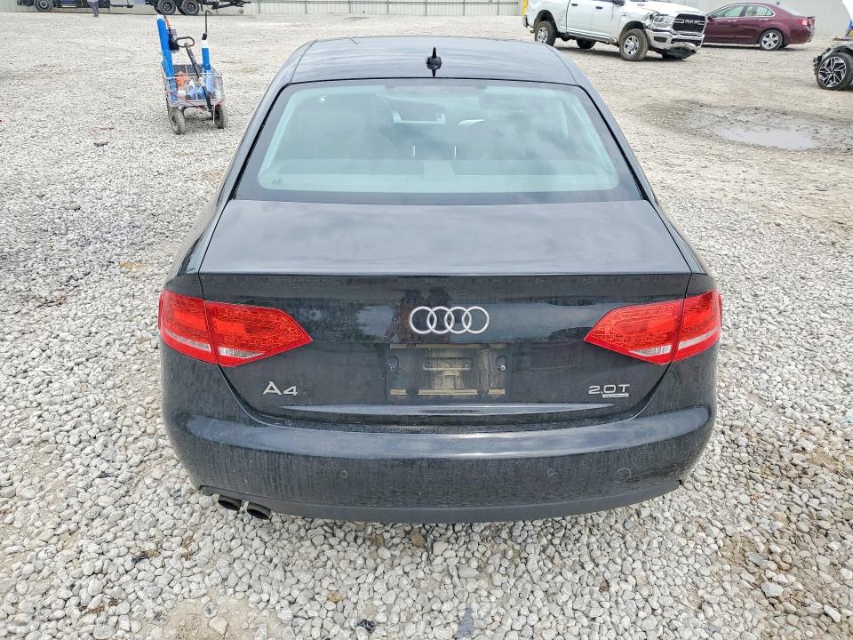 2011 Audi A4 VIN WAUFFAFLXBN022526 COPART salvage auction — FRONT END, OH - CERTIFICATE OF TITLE, sold $2,250 on 2026-07-10 (photo 6)