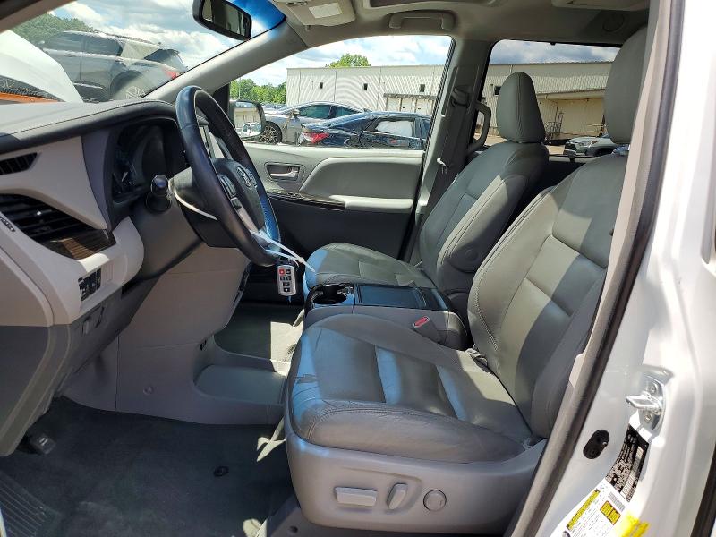 2017 Toyota Sienna VIN 5TDYZ3DC7HS849615 COPART salvage auction — FRONT END, In - Cert Of Title-Salvage Title, sold $300 on 2026-07-30 (photo 7)