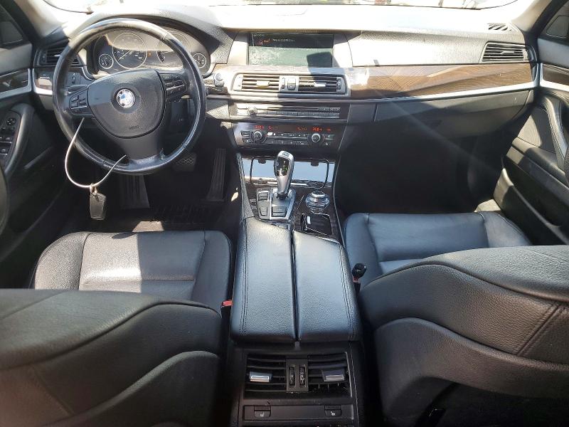 2012 BMW 5er VIN WBAXH5C57CC595229 COPART salvage auction — SIDE, IL - SALVAGE CERTIFICATE, sold $1,700 on 2026-07-10 (photo 8)