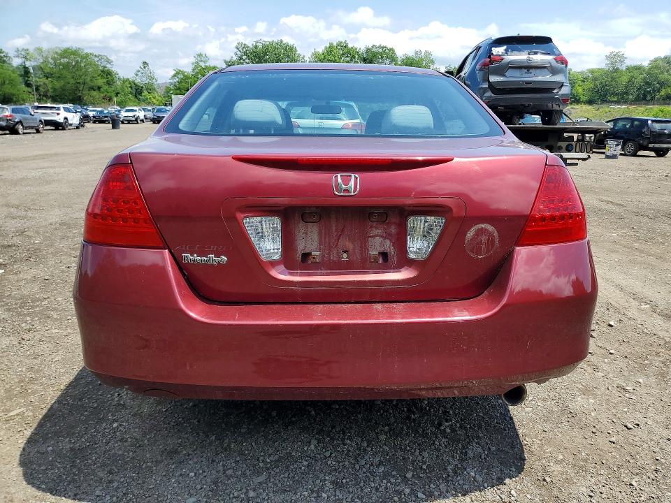 2006 Honda Accord VIN 1HGCM56326A053223 COPART salvage auction — FRONT END, NY - MV-907A SALVAGE CERTIFICATE, sold $350 on 2026-07-02 (photo 6)