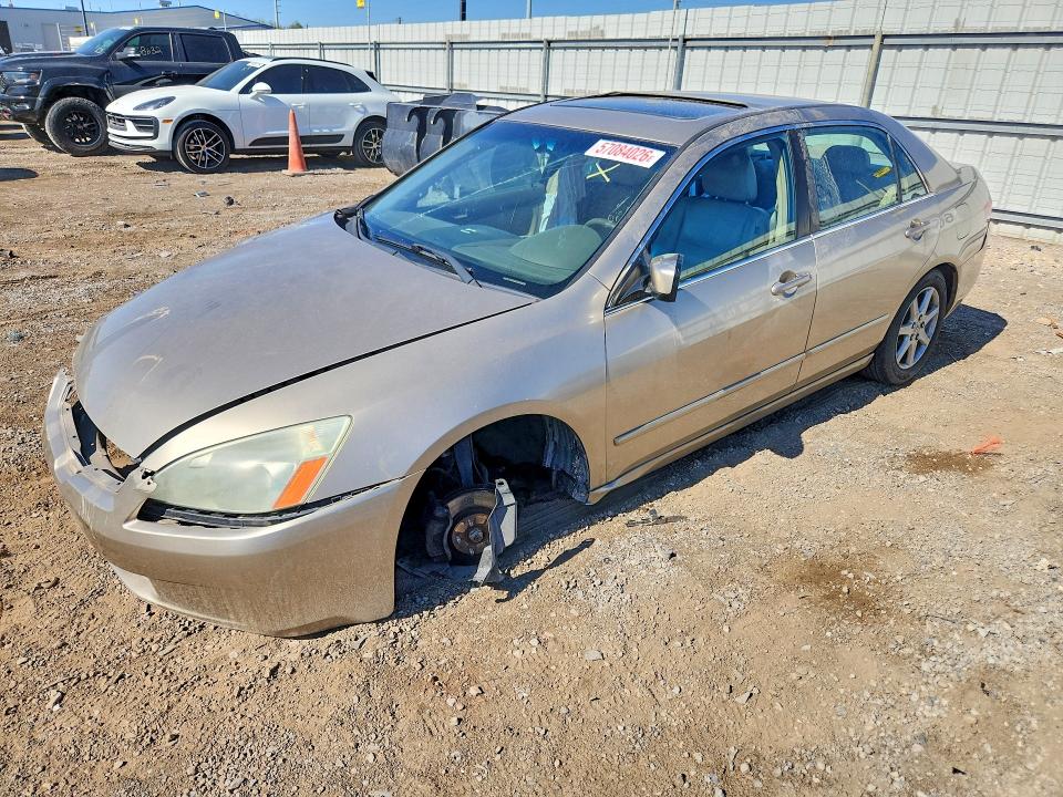 2003 Honda Accord VIN 1HGCM665X3A026774 COPART salvage auction — FRONT END, NV - SALVAGE TITLE, sold $125 on 2026-07-09 (photo 1)