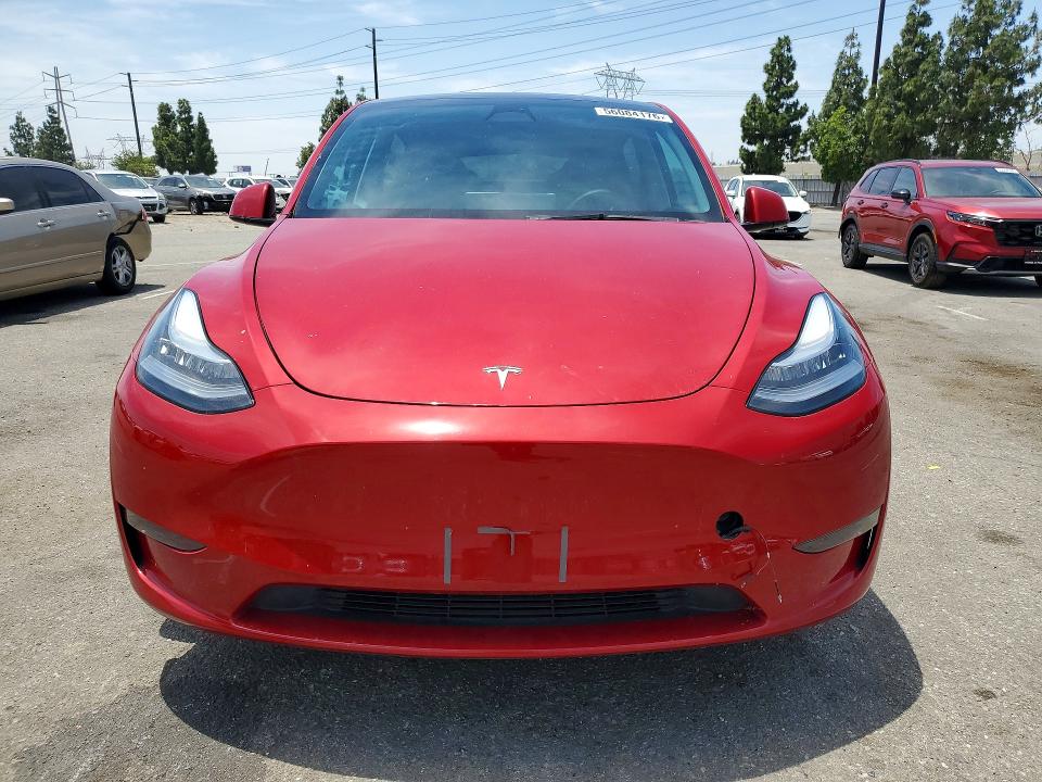 2023 Tesla Model y VIN 7SAYGDEE8PA041921 COPART salvage auction — UNDERCARRIAGE, Ca - Salvage Certificate, sold $12,000 on 2026-07-30 (photo 5)