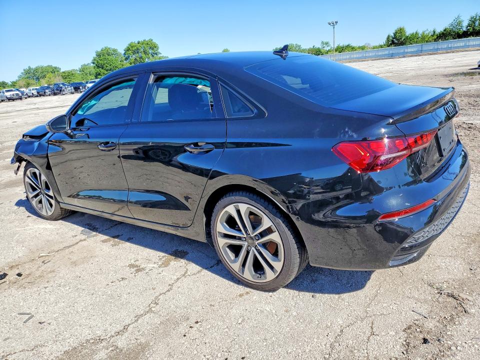 2025 Audi A3 VIN WAUHUDGY6SA074253 COPART salvage auction — FRONT END, In - Cert Of Title-Salvage Title, sold $8,100 on 2026-07-27 (photo 2)