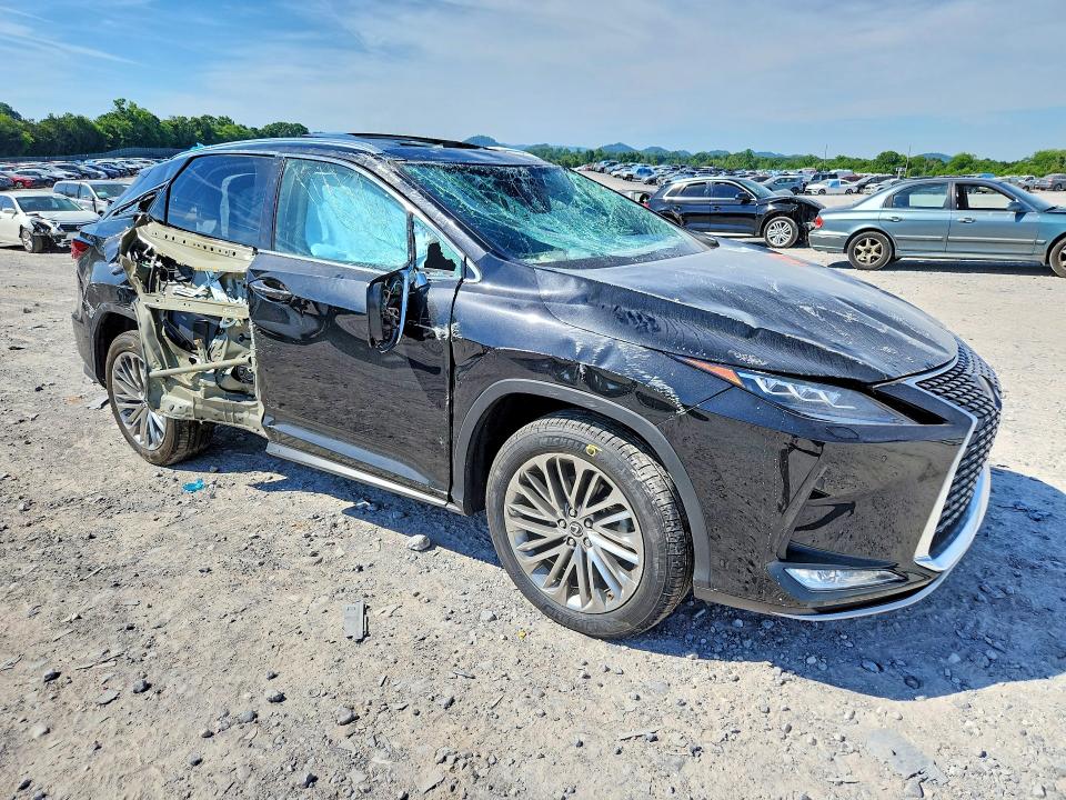 2022 Lexus Rx VIN 2T2JZMDA2NC353756 COPART salvage auction — ROLLOVER, Tn - Salvage Certificate, sold $11,800 on 2026-07-28 (photo 4)
