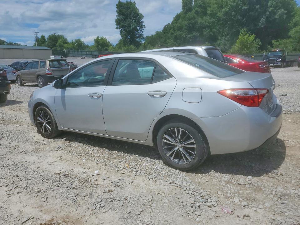 2016 Toyota Corolla VIN 5YFBURHE5GP435971 COPART salvage auction — SIDE, Tn - Salvage Certificate, sold $5,600 on 2026-07-07 (photo 2)