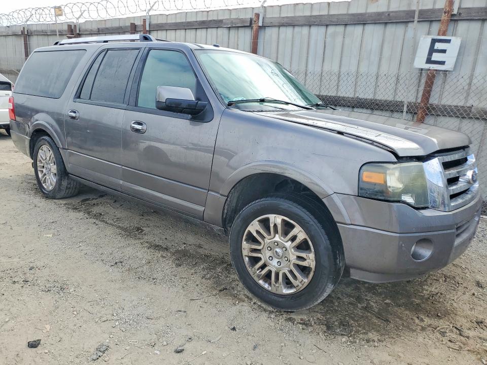 2014 Ford Expedition VIN 1FMJK1K56EEF10811 COPART salvage auction — REAR END, Ca - Dis/Dlr/Exp Only Clean Title (P), sold $475 on 2026-07-27 (photo 4)