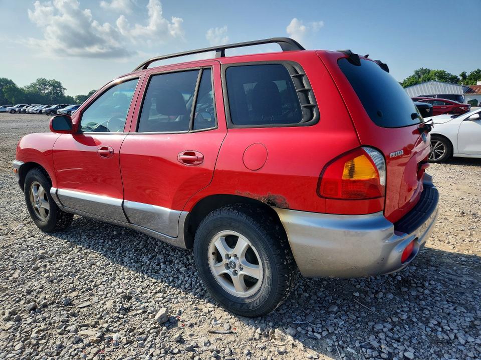 2003 Hyundai Santa fe VIN KM8SB12B93U492883 COPART salvage auction — FRONT END, OH - CERT OF TITLE-SALVAGE, sold $225 on 2026-07-10 (photo 2)