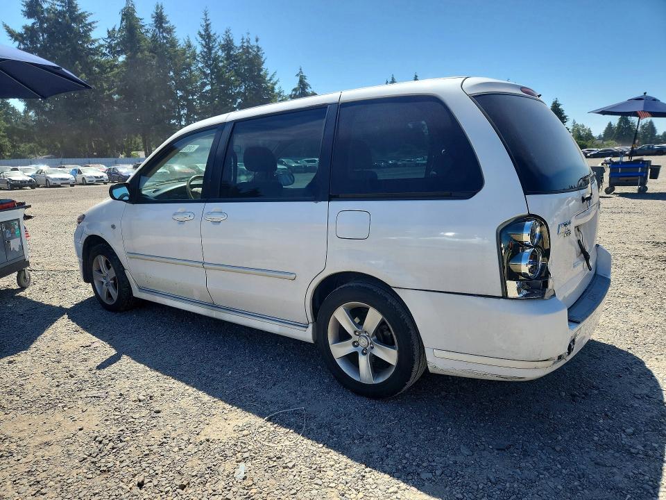 2006 Mazda Mpv VIN JM3LW28J360569459 COPART salvage auction — REAR END, WA - BILL OF SALE, sold $775 on 2026-07-10 (photo 2)