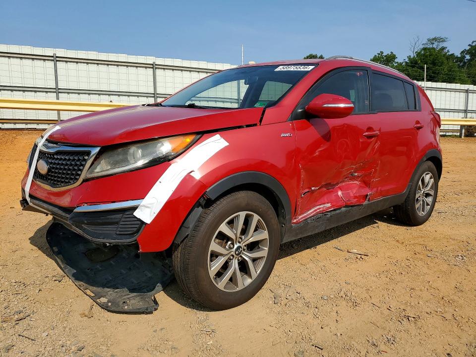 2014 Kia Sportage VIN KNDPBCAC3E7582189 COPART salvage auction — SIDE, Va - Cert Of Title - Salvage, sold $1,250 on 2026-07-31 (photo 1)