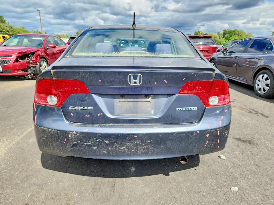 2008 Honda Civic VIN JHMFA36238S028973 COPART salvage auction — FRONT END, Or - Salvage Title Certificate, sold $700 on 2026-07-20 (photo 6)