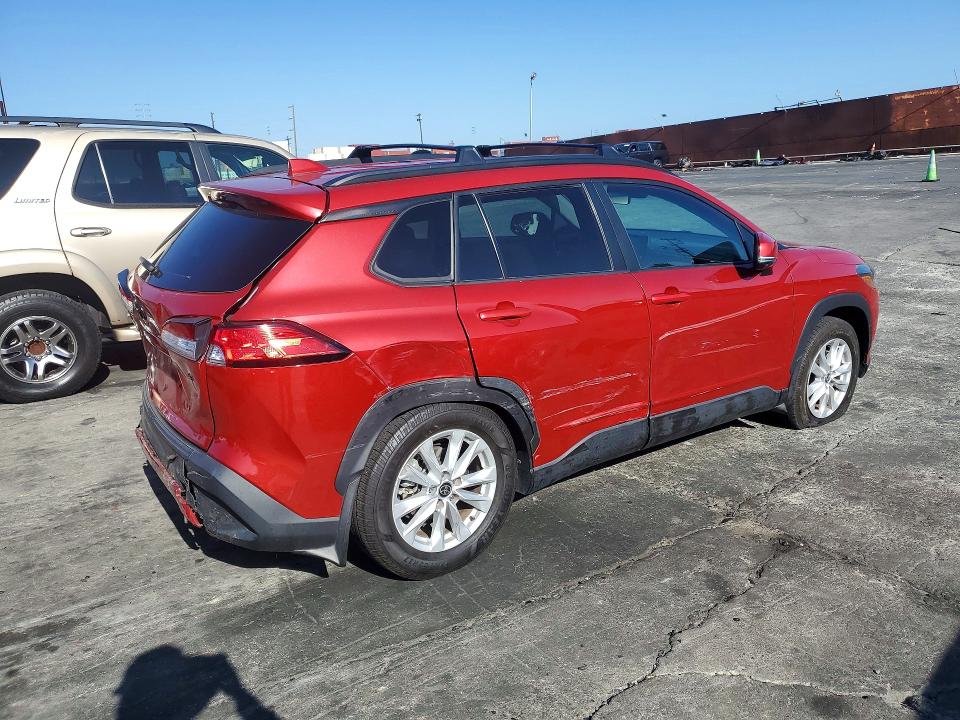 2022 Toyota VIN 7MUCAAAG0NV002871 COPART salvage auction — REAR END, Ca - Salvage Certificate, sold $8,200 on 2026-07-31 (photo 3)