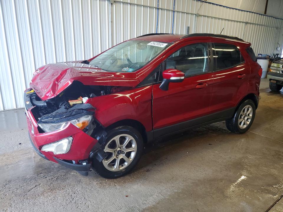 2020 Ford Ecosport VIN MAJ6S3GL8LC335795 COPART salvage auction — FRONT END, Pa - Cert Of Title, sold $2,000 on 2026-07-08 (photo 1)