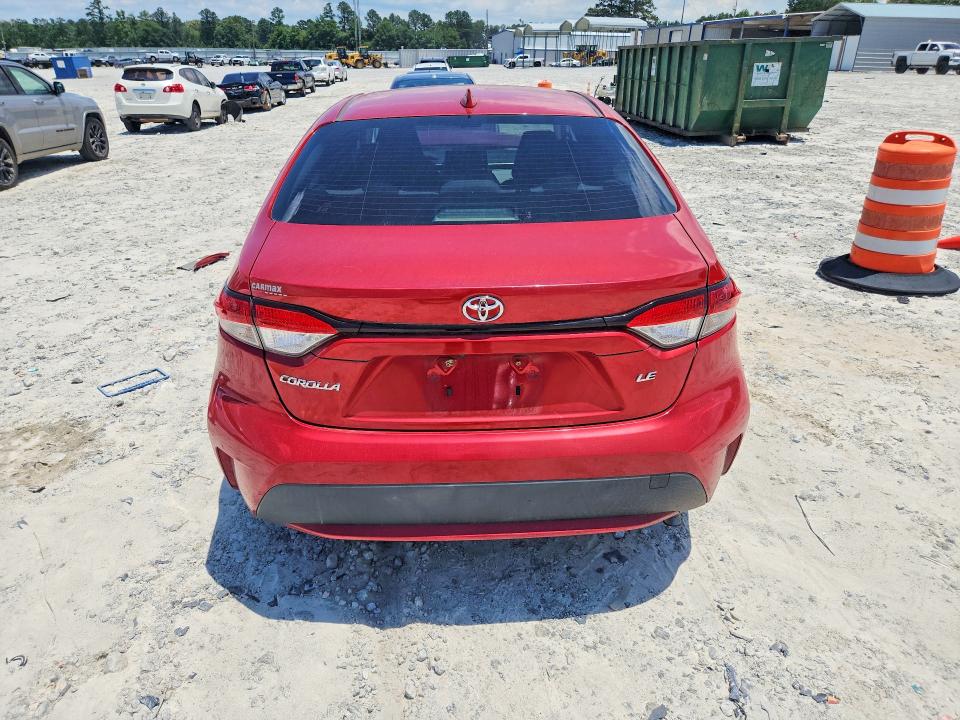 2020 Toyota VIN JTDEPRAE9LJ056534 COPART salvage auction — FRONT END, Ga - Cert Of Title-Salvage, sold $3,200 on 2026-07-08 (photo 6)