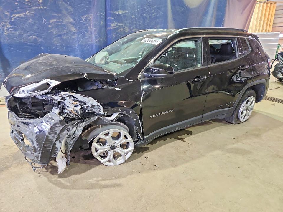 2025 Jeep Compass VIN 3C4NJDBN0ST597532 COPART salvage auction — FRONT END, FL - CERTIFICATE OF DESTRUCTION, sold $1,350 on 2026-08-10 (photo 1)