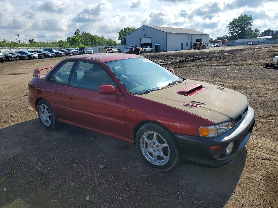 2000 Subaru Impreza VIN JF1GM6755YH402042 COPART salvage auction — MINOR DENT/SCRATCHES, Oh - Certificate Of Title, sold $2,550 on 2026-07-06 (photo 4)