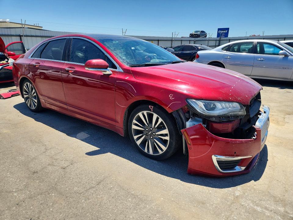 2017 Lincoln Mkz VIN 3LN6L5MU4HR641364 COPART salvage auction — FRONT END, CA - SALVAGE CERTIFICATE, sold $1,600 on 2026-07-24 (photo 4)