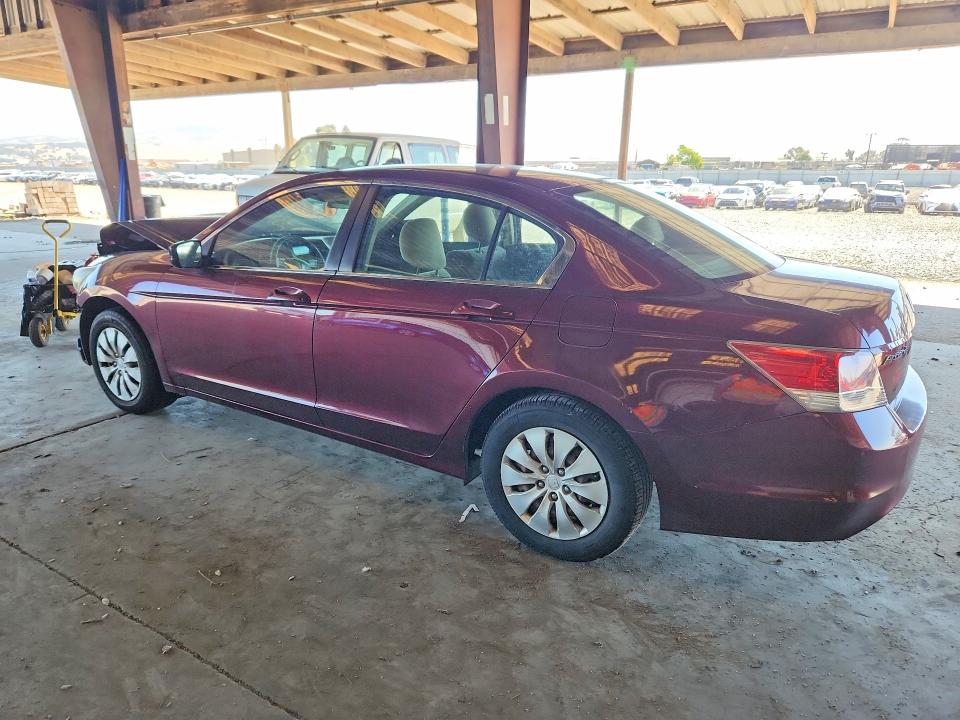 2010 Honda Accord VIN 1HGCP2F38AA042628 COPART salvage auction — FRONT END, CA - SALVAGE CERTIFICATE, sold $575 on 2026-07-09 (photo 2)