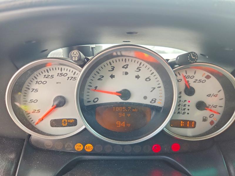 2002 Porsche Boxster VIN WP0CB29892U660948 COPART salvage auction — FRONT END, La - Cert Of Title-Salvage, sold $1,350 on 2026-07-29 (photo 9)