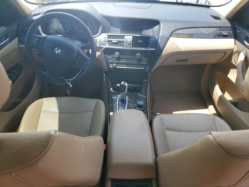 2013 BMW X3 VIN 5UXWX9C50D0A32634 COPART salvage auction — ALL OVER, Pa - Certificate Of Salvage, sold $500 on 2026-07-07 (photo 8)