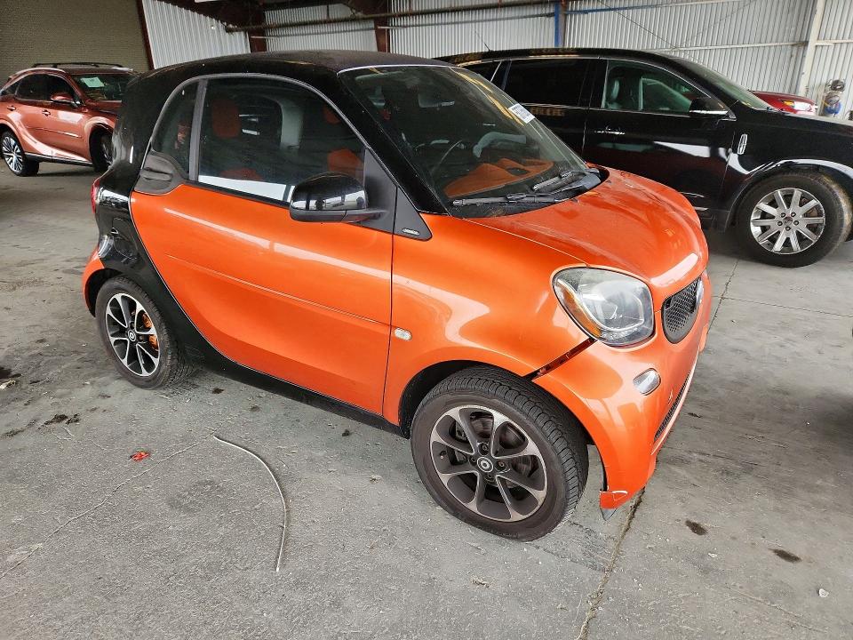 2016 Smart VIN WMEFJ5DA3GK078893 COPART salvage auction — REAR END, Ca - Salvage Certificate, sold $550 on 2026-07-02 (photo 4)