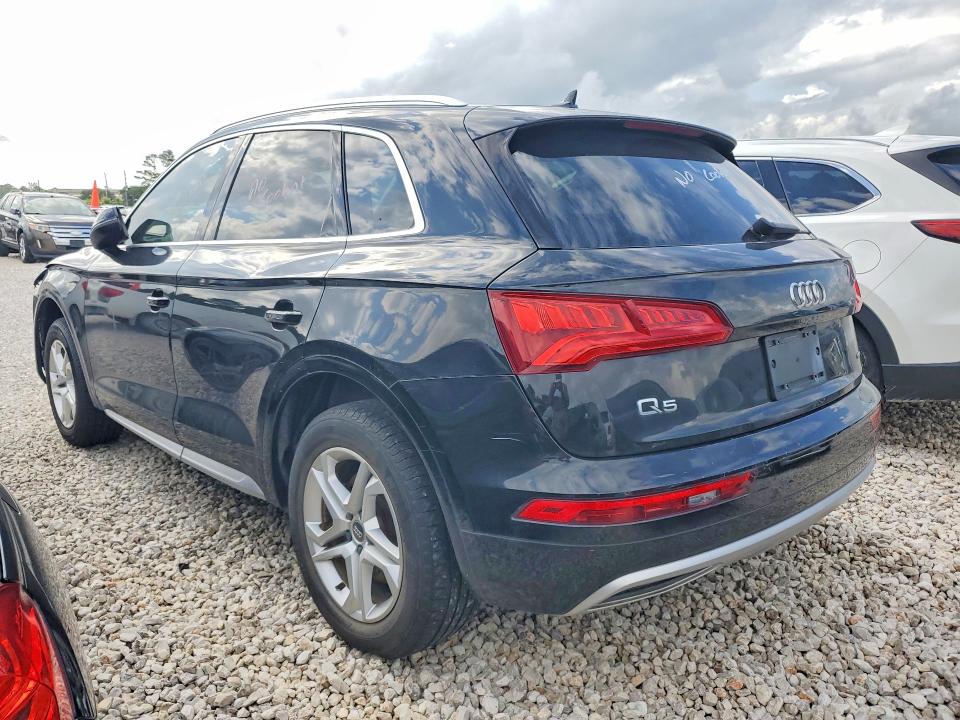2019 Audi Q5 VIN WA1ANAFY5K2143729 COPART salvage auction — FRONT END, Tx - Certificate Of Title, sold $6,500 on 2026-07-24 (photo 2)