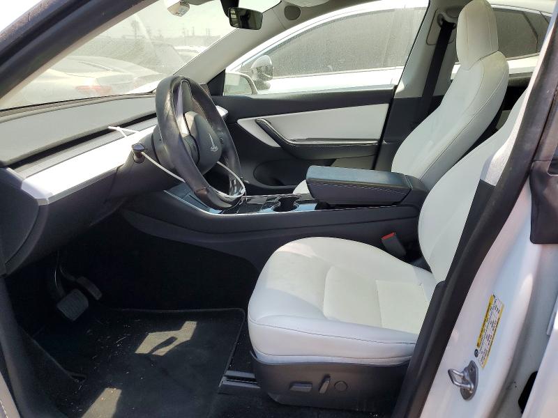 2020 Tesla Model y VIN 5YJYGDEE9LF034292 COPART salvage auction — REAR END, Ca - Salvage Certificate, sold $9,900 on 2026-07-08 (photo 7)