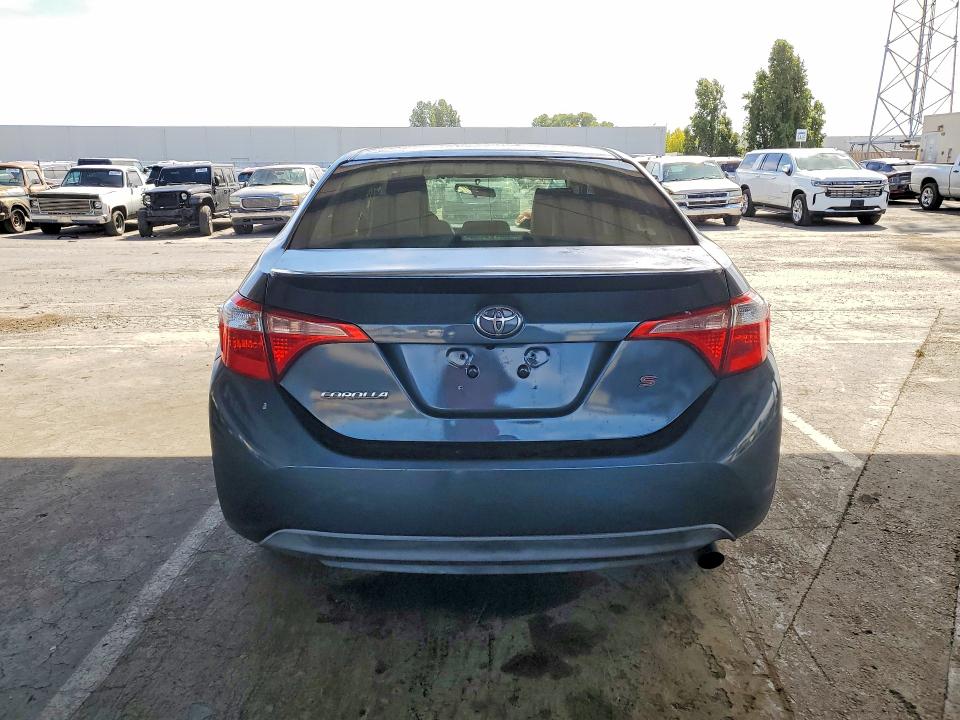 2016 Toyota Corolla VIN 5YFBURHE7GP440878 COPART salvage auction — FRONT END, CA - SALVAGE CERTIFICATE, sold $1,200 on 2026-07-14 (photo 6)
