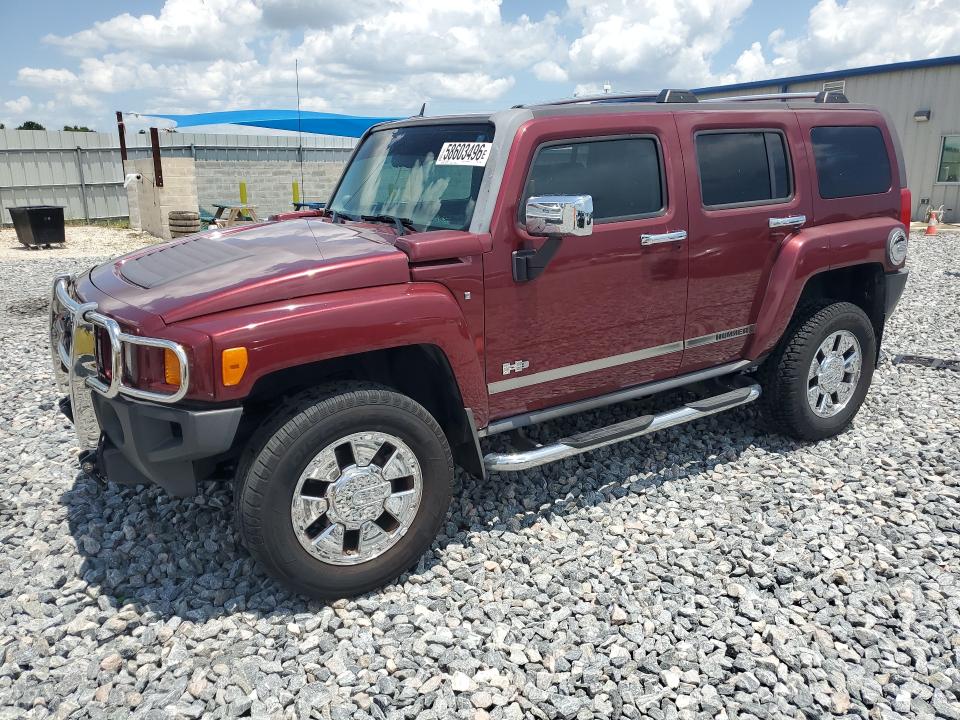 2007 Hummer H3 VIN 5GTDN13E778134962 COPART salvage auction — REAR END, Fl - Cert Of Title Slvg Rebuildable, sold $1,400 on 2026-07-10 (photo 1)