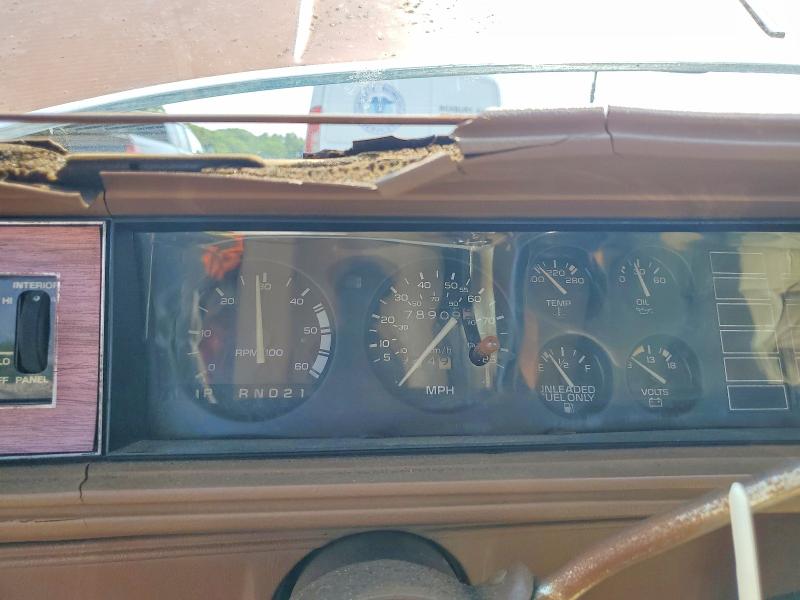 1986 Oldsmobile Cutlass supreme VIN 1G3GM47Y0GP378102 COPART salvage auction — NORMAL WEAR, Nj - Certificate Of Title, sold $4,250 on 2026-07-06 (photo 9)