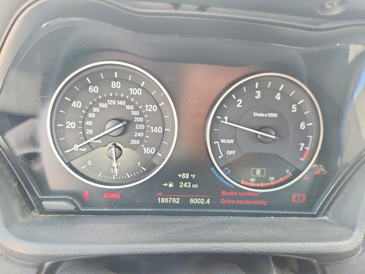 2017 BMW X1 VIN WBXHT3C37H5F80031 COPART salvage auction — Normal Wear, TX - CERTIFICATE OF TITLE, sold $3,100 on 2026-07-03 (photo 9)