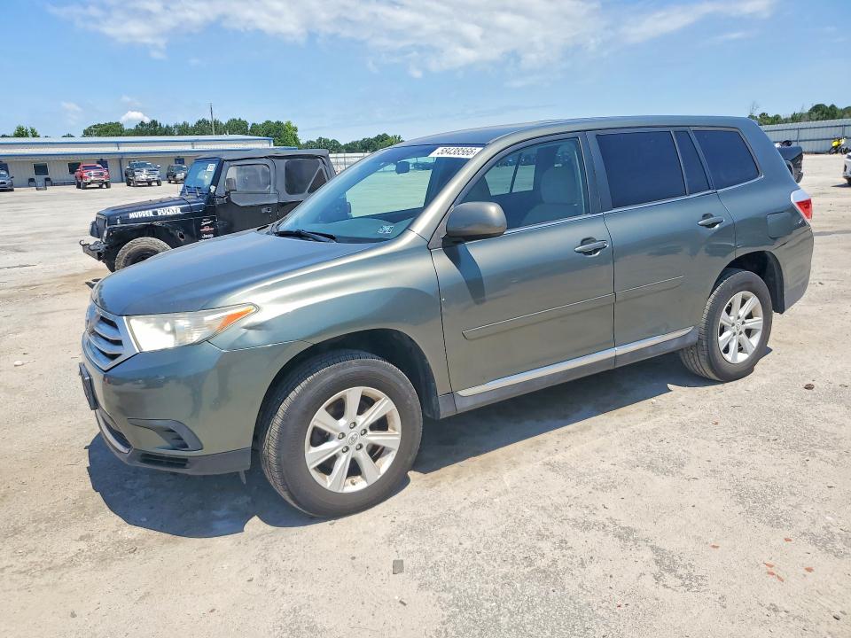 2013 Toyota VIN 5TDBK3EH0DS198536 COPART salvage auction — MINOR DENT/SCRATCHES, Pa - Cert Of Title, sold $2,650 on 2026-07-15 (photo 1)