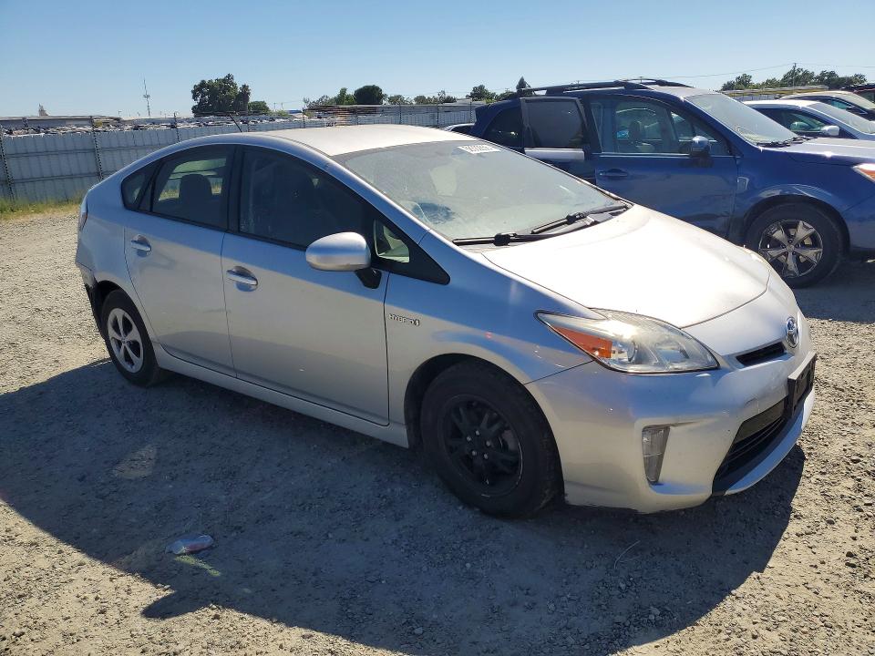 2014 Toyota Prius VIN JTDKN3DU3E0391984 COPART salvage auction — REAR END, Ca - Salvage Certificate, sold $4,500 on 2026-07-02 (photo 4)