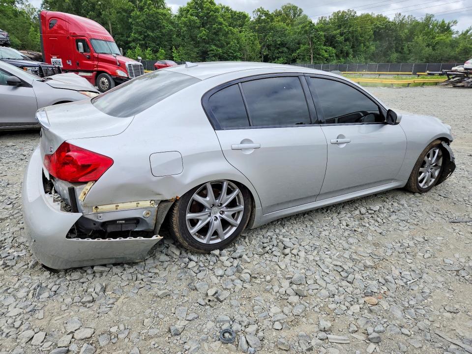 2013 Infiniti G VIN JN1CV6ARXDM350932 COPART salvage auction — FRONT END, MD - CERT OF SALVAGE > 75% DAMAGE, sold $950 on 2026-07-24 (photo 3)
