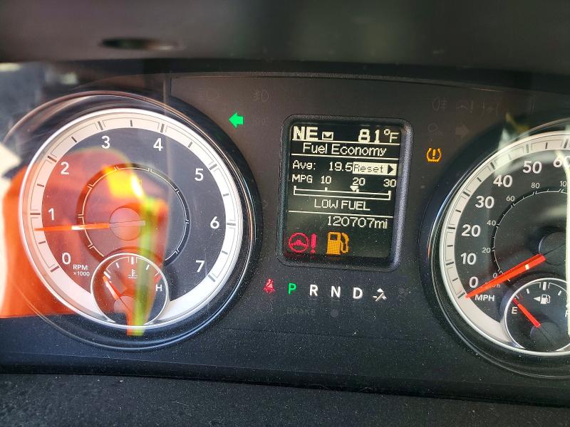 2016 Ram 1500 VIN 1C6RR6GT4GS367991 COPART salvage auction — FRONT END, Ca - Salvage Certificate, sold $825 on 2026-07-10 (photo 9)