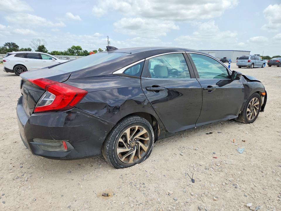 2018 Honda Civic VIN 2HGFC2F72JH553491 COPART salvage auction — FRONT END, Tx - Certificate Of Title, sold $1,500 on 2026-07-02 (photo 3)