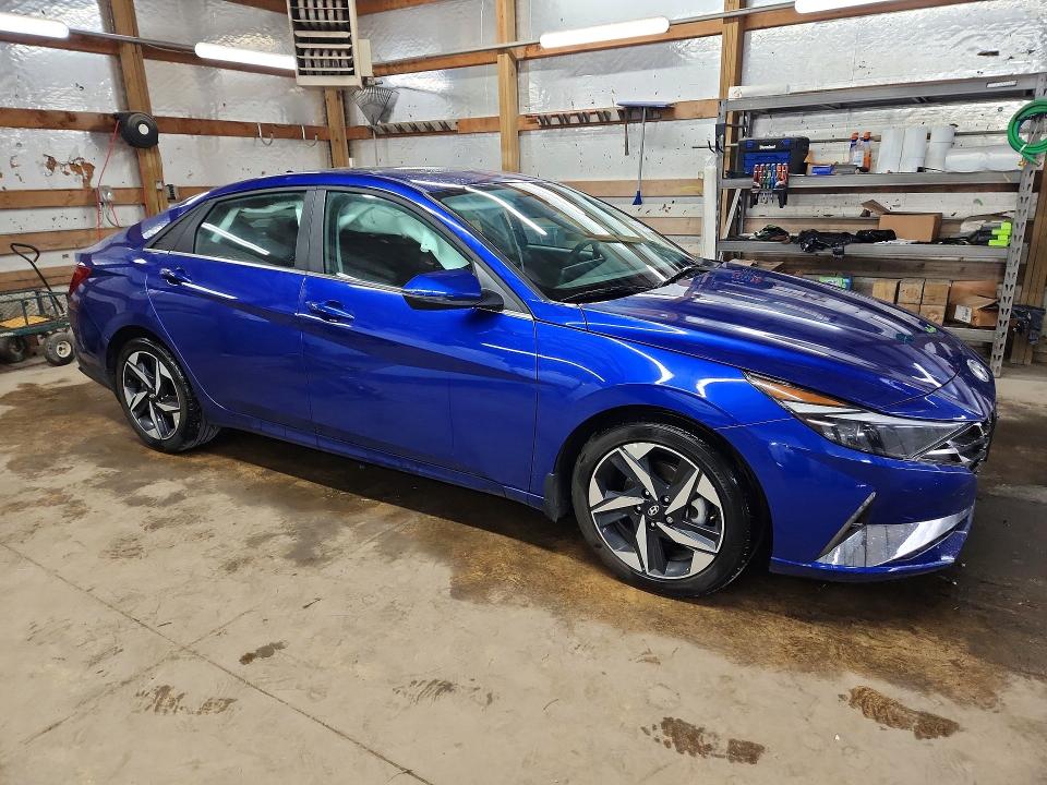 2023 Hyundai Elantra VIN KMHLP4AGXPU600180 COPART salvage auction — SIDE, Il - Salvage Certificate, sold $6,400 on 2026-07-27 (photo 4)